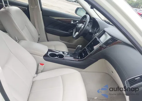 2018 Infiniti Q50 3.0T Luxe z USA, uszkodzony, nr VIN JN1EV7AR7JM443319